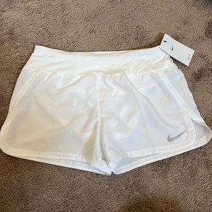 Nike white shorts - small NWT